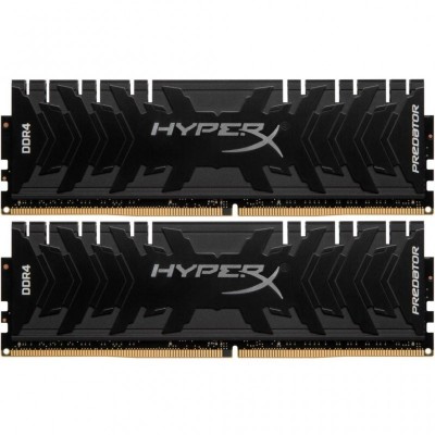 Модуль памяти для компьютера DDR4 16GB (2x8GB) 3600 MHz HyperX Predator Black HyperX (HX436C17PB4K2/16)