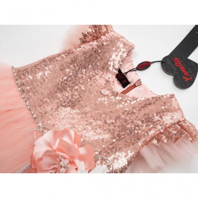 Плаття Camellia святкове (0503-98G-peach)