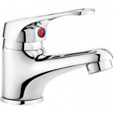 Змішувач для раковини Neo  Lobo,  довж. виливу - 89мм, неповоротний, 1важіль, хром Змішувач для раковини Neo  Lobo,  довж. виливу - 89мм, неповоротний, 1важіль, хром