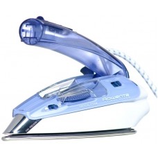 Праска Rowenta дорожня First Class, 1000Вт, 65мл, паровий удар -45гр, нерж. сталь, біло-синій Праска Rowenta дорожня First Class, 1000Вт, 65мл, паровий удар -45гр, нерж. сталь, біло-синій
