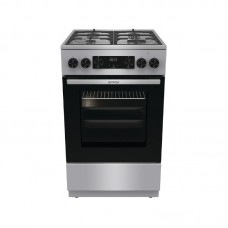 Плита Gorenje комбінована, 70л, 50x60см, дисплей, чавун, нерж Плита Gorenje комбінована, 70л, 50x60см, дисплей, чавун, нерж