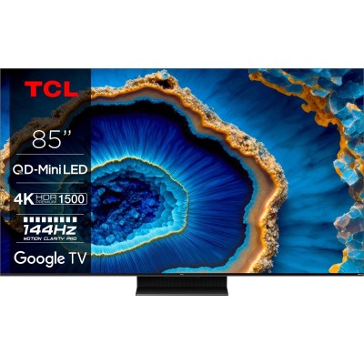 Телевізор 85" TCL MiniLED 4K 144Hz Smart Google TV Titan ONKYO sound
