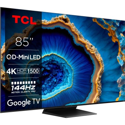 Телевізор 85" TCL MiniLED 4K 144Hz Smart Google TV Titan ONKYO sound