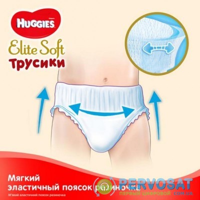 Подгузник Huggies Elite Soft Pants XL размер 5 (12-17 кг) Box 76 шт (5029053547114)