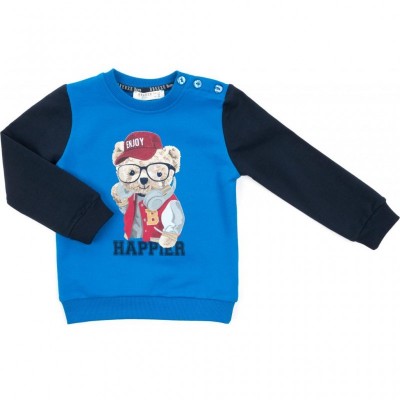 Набір дитячого одягу Breeze "HAPPIER" (13700-98B-blue)