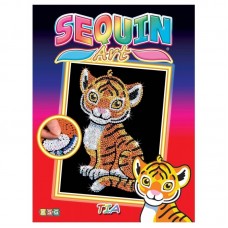 Набір для творчості Sequin Art RED Тигр Тіа SA1413 Набір для творчості Sequin Art RED Тигр Тіа SA1413