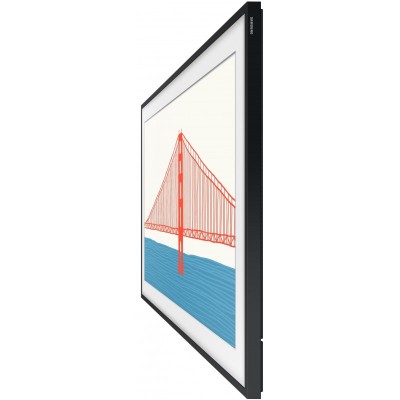 Телевiзор 50" QLED 4K Samsung QE50LS03AAUXUA Smart, Tizen, Black, The Frame, Optional Bazel Colour