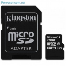 Карта пам'яті Kingston 16GB microSDHC Class 10 UHS-I (SDC10G2/16GB) Карта пам'яті Kingston 16GB microSDHC Class 10 UHS-I (SDC10G2/16GB)