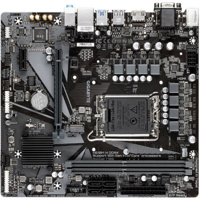 Материнcкая плата GIGABYTE H610M H DDR4 s1700 H610 2xDDR4 M.2 HDMI D-Sub mATX