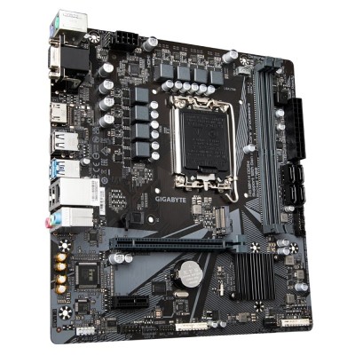 Материнcкая плата GIGABYTE H610M H DDR4 s1700 H610 2xDDR4 M.2 HDMI D-Sub mATX