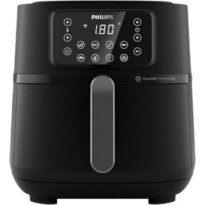 Мультипіч Philips Ovi Connected XXL  2000Вт, чаша-7.2л, сенсорне управл., 8 авто. ппрограм, аксесуари , пластик, чорний