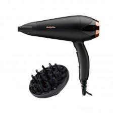 Фен Babyliss DC, 2200Вт, 3 режими, дифузор, іоніз-я, хол. обдув, чорний Фен Babyliss DC, 2200Вт, 3 режими, дифузор, іоніз-я, хол. обдув, чорний