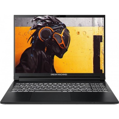 Ноутбук Dream Machines RT5050-15 15.3FHD+ IPS, AMD AI 9 HX 370, 32GB, F1TB, NVD5050-8, DOS, чорний