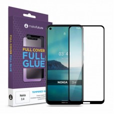 Скло захисне MakeFuture Nokia 3.4 Full Cover Full Glue (MGF-N34) Скло захисне MakeFuture Nokia 3.4 Full Cover Full Glue (MGF-N34)