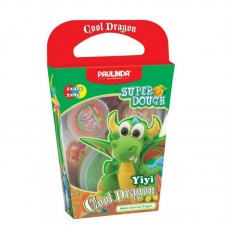 Маса для ліплення Paulinda Super Dough Cool Dragon Дракон зелений Маса для ліплення Paulinda Super Dough Cool Dragon Дракон зелений