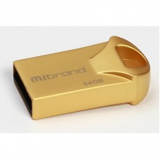 USB флеш накопичувач Mibrand 64GB Hawk Gold USB 2.0 (MI2.0/HA64M1G) USB флеш накопичувач Mibrand 64GB Hawk Gold USB 2.0 (MI2.0/HA64M1G)