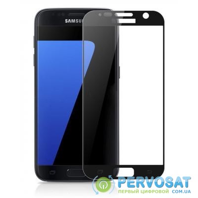 Стекло защитное Laudtec для Galaxy S7 3D Black (LTG-S7)
