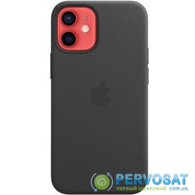 Чехол для моб. телефона Apple iPhone 12 mini Leather Case with MagSafe - Black (MHKA3ZE/A)