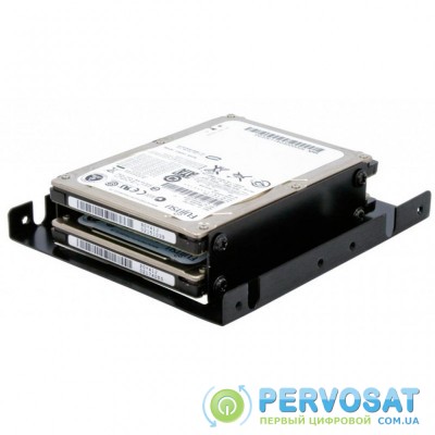 Фрейм-переходник 3.5"-2x2.5" HDD/SSD CHIEFTEC (SDC-025)