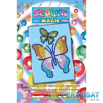 Набір для творчості Sequin Art SEQUIN MAGIC Метелик SA0720