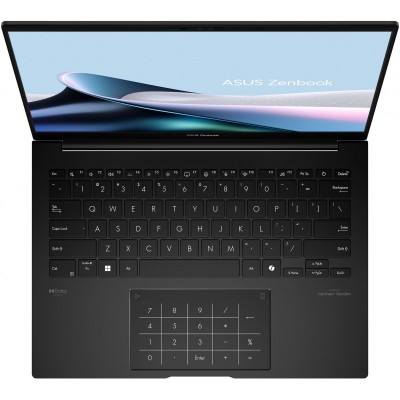 Ноутбук ASUS Zenbook 14 UM3406HA-PP185 14" 3K OLED, AMD R7-8840HS, 16GB, F512GB, UMA, NoOS, Чорний