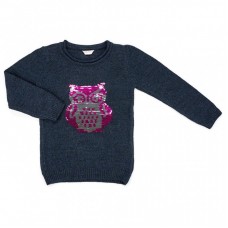 Кофта Breeze з совою (T-176-116G-blue) Кофта Breeze з совою (T-176-116G-blue)