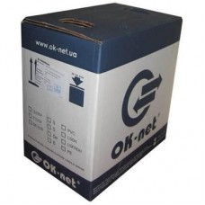 Кабель мережевий OK-Net UTP cat.5e 305м (U/UTP-cat.5Е-SL) (КПВ-ВП (100) 4х2х0,48) Кабель мережевий OK-Net UTP cat.5e 305м (U/UTP-cat.5Е-SL) (КПВ-ВП (100) 4х2х0,48)