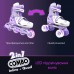 Ролики Neon Combo Skates Фіолетовий (Розмір 30-33)