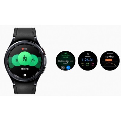 Смарт-годинник Samsung Galaxy Watch 6 Classic 47mm (R960) 1.47&quot;, 480x480, sAMOLED, BT 5.3, NFC, 2/16GB, чорний