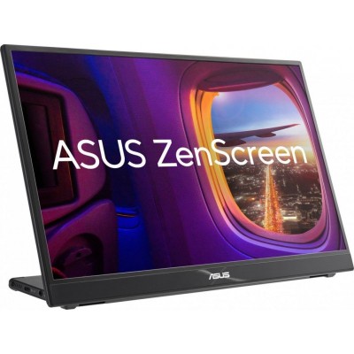 Монітор портативний Asus 15.6&quot; ZenScreen MB16QHG HDMI, 2xUSB-C, Audio, IPS, 2560x1600, 16:10, 120Hz, DCI-P3 100%, HDR400, Cover