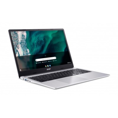 Ноутбук Acer Chromebook CB315-4HT 15&quot; FHD IPS Touch, Intel P N6000, 8GB, F128GB, UMA, ChromeOS, сріблястий