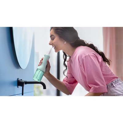 Іригатор Philips портативний Sonicare Cordless Power Flosser 3000, чохол, 2 насадки, м'ятний Іригатор Philips портативний Sonicare Cordless Power Flosser 3000, чохол, 2 насадки, м'ятний