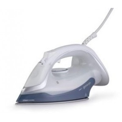 Праска Gorenje, 2600Вт, 280мл, паровий удар -45гр, верт. відпарювання, антинакип, керам. підошва,  біло-сірий