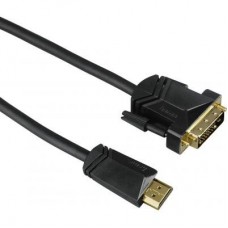 Кабель мультимедійний HDMI to DVI 1.5m HAMA (00122132)