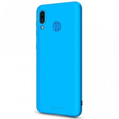 Чехол для моб. телефона MakeFuture Flex Case (Soft-touch TPU) Samsung A20/A30 Light Blue (MCF-SA205LB)