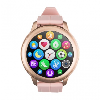 Смарт-годинник Globex Smart Watch Aero Gold-Pink