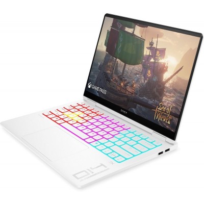 Ноутбук HP OMEN Transcend 14-fb1004ua 14" 3K OLED, Intel U9-285H, 32GB, F1024GB, NVD5070-8, DOS, білий