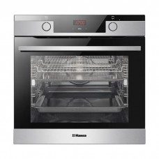 Духова шафа Hansa електрична, 65л, A, дисплей, конвекція, телескопічні направляючі, 3 скла, нержавіюча сталь Духова шафа Hansa електрична, 65л, A, дисплей, конвекція, телескопічні направляючі, 3 скла, нержавіюча сталь