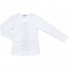 Кофта Matilda з мереживом (6689-128G-white) Кофта Matilda з мереживом (6689-128G-white)