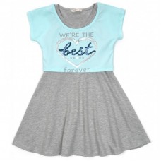 Плаття Breeze "BEST" (11809-134G-blue) Плаття Breeze "BEST" (11809-134G-blue)