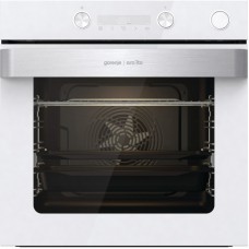 Духова шафа Gorenje електрична, 77л, A+, пара, дисплей, білий