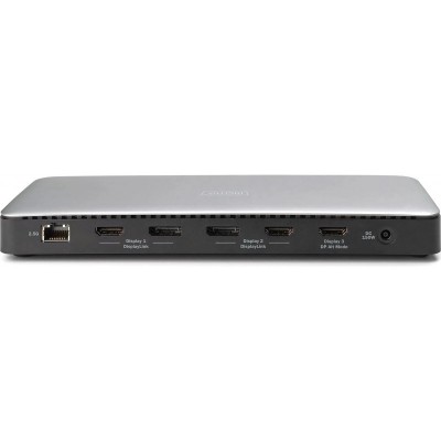 Док-станція DIGITUS USB-C > 3xHDMI/2xDP/4xUSB-A/USB-C/RJ54/DC/Audio