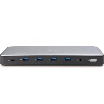 Док-станція DIGITUS USB-C > 3xHDMI/2xDP/4xUSB-A/USB-C/RJ54/DC/Audio