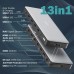 Док-станція DIGITUS USB-C > 3xHDMI/2xDP/4xUSB-A/USB-C/RJ54/DC/Audio