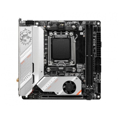 Материнcька плата MSI MPG B650I EDGE WIFI sAM5 B650 2xDDR5 M.2 HDMI WiFi BT mITX