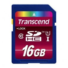 Карта пам'яті Transcend 16Gb SDHC UHS-1 (TS16GSDHC10U1) Карта пам'яті Transcend 16Gb SDHC UHS-1 (TS16GSDHC10U1)