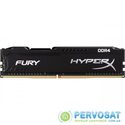 Модуль памяти для компьютера DDR4 8GB 2666 MHz HyperX FURY Black HyperX (Kingston Fury) (HX426C16FB2/8)