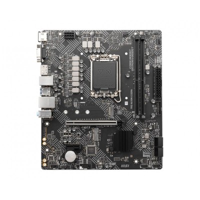 Материнcька плата MSI PRO H610M-G DDR4 s1700 H610 2xDDR4 M.2 HDMI DP D-Sub mATX