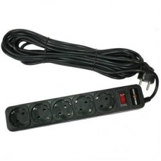Мережевий фільтр живлення LogicPower LP-X5 10.0м (2750) Мережевий фільтр живлення LogicPower LP-X5 10.0м (2750)