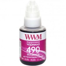 Чорнило WWM Canon GI-490, 140г Magenta (C490M) Чорнило WWM Canon GI-490, 140г Magenta (C490M)